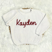 Load image into Gallery viewer, Basic Name Sweater

